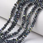 Electroplate Opaque Glass Beads Strands