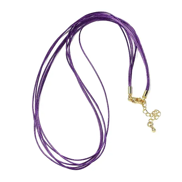 1MM Waxed Cord 5-Strand Necklace Making