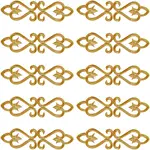 20Pcs Flower Polyester Computerized Embroidery Sew on Patches