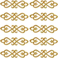 20Pcs Flower Polyester Computerized Embroidery Sew on Patches