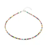 Glass Seed Beaded Necklace