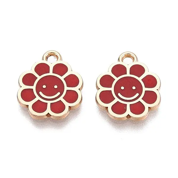 Alloy Enamel Pendants