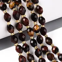 Natural Red Tiger Eye Beads Strands
