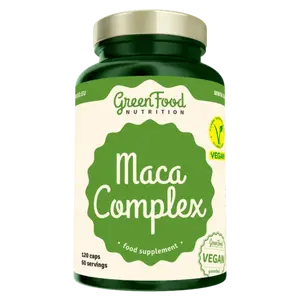 GREENFOOD NUTRITION Maca Complex 120 kapslí