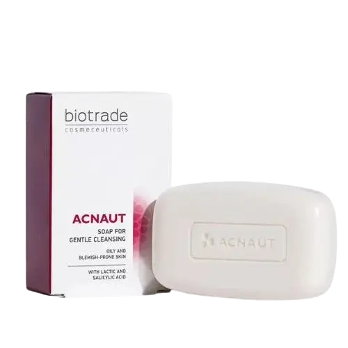 BIOTRADE Čisticí mýdlo pro mastnou a problematickou pleť Acnaut Biotrade 100 g