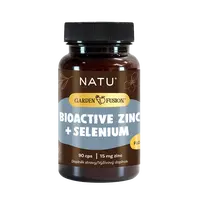 NATU Garden Fusion, Bioaktivní zinek 15 mg, selen, extrakt ze zeleného čaje 90 kapslí
