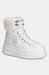 Nízké kozačky Blauer EMERY dámské, bílá barva, na platformě, zateplené, F5EMERY01/LEA
