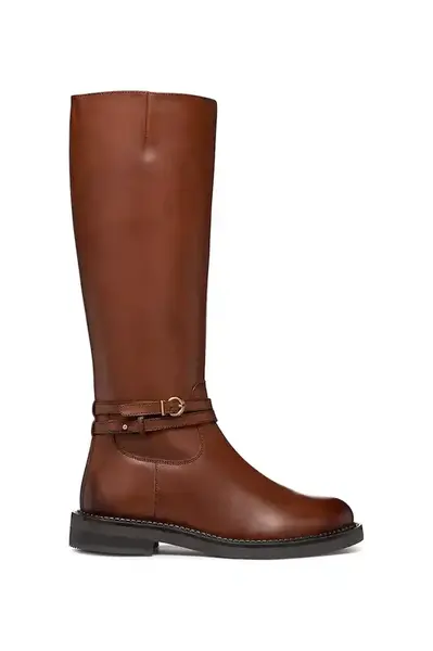 Kožené čižmy Geox D SERILDA