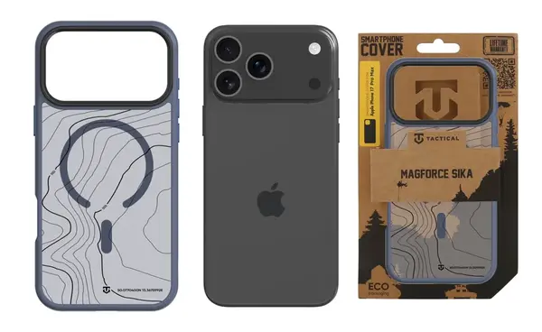 Zadní kryt Tactical MagForce Hyperstealth Sika pro Apple iPhone 17 Pro Max, deeep blue