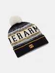 M Halftime Pom Beanie-WHT