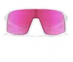 Sports sunglasses WAYE - 7 White w Pink Multi lens Cat. 3