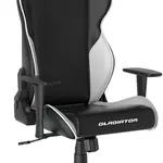 herní židle DXRacer GLADIATOR černo-bílá