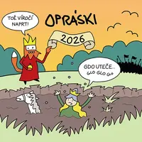 Kniha: Opráski 2026 - kalendář od jaz