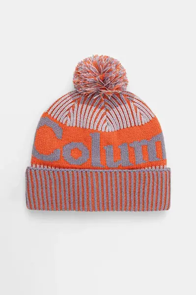 Čepice Columbia Youth Polar Powder fialová barva, 2137311