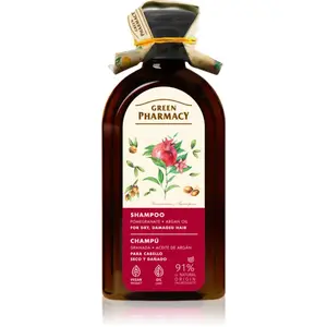 Green Pharmacy Argan Oil & Pomegranate Shampoo šampón pre suché a poškodené vlasy s arganovým olejom 350 ml