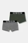Dětské boxerky Calvin Klein Underwear 2-pack zelená barva, B70B700509