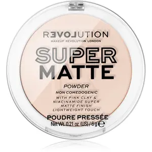 Revolution Relove Super Matte Powder zmatňujúci púder odtieň Translucent 6 g