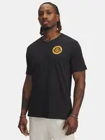 Pánské tričko Under Armour UA ARMOUR CLUB SS-BLK - Pánské