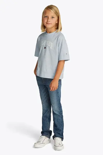 Dětské bavlněné tričko Tommy Hilfiger