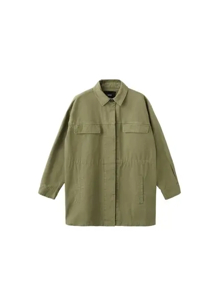 MANGO Prechodná bunda 'Campo'  kaki