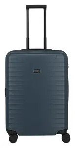 Stredný škrupinový kufor Titan Upgrade M Midnight blue