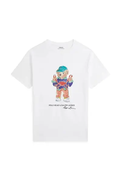 Dětské bavlněné tričko Polo Ralph Lauren