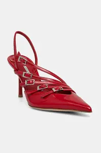 Le Silla  Kožené lodičky  Chanel Scarlet