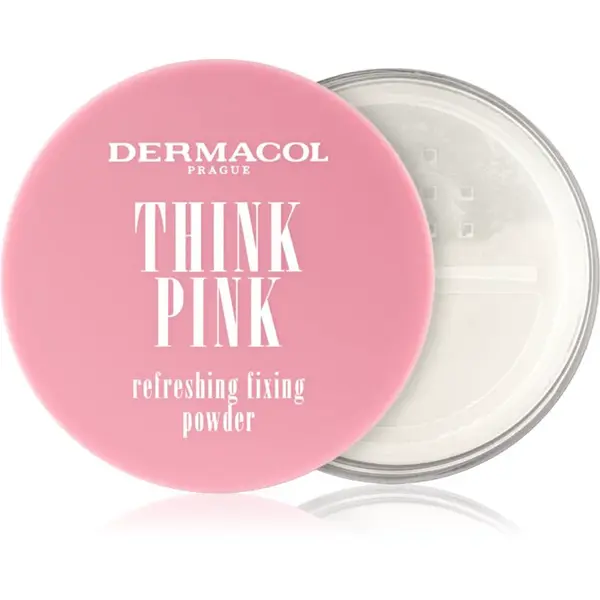 Dermacol Think Pink transparentní sypký pudr 10 g