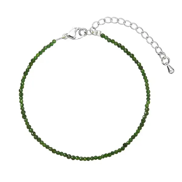Evolution Group - Pavona Korálkový náramek se zelenými kameny 43055.3 green