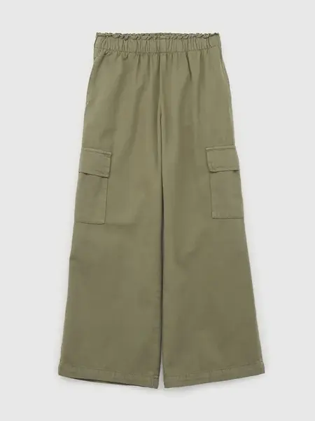 GAP Dětské široké kalhoty - Holky