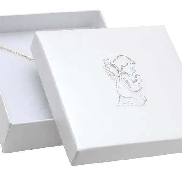 JK Box Dárková krabička na soupravu šperků Andělíček RK-5/AG