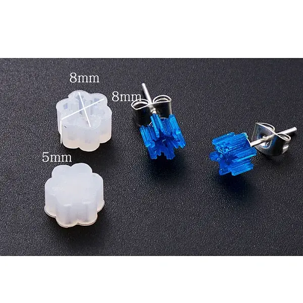 DIY Snowflake Cabochon Silicone Mold