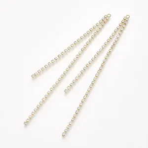 Brass Chain Tassel Big Pendants