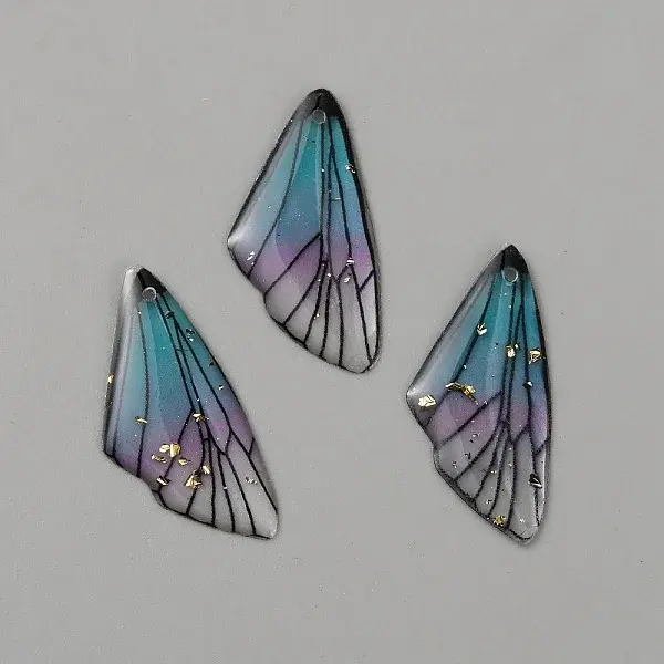 Transparent Resin Pendants