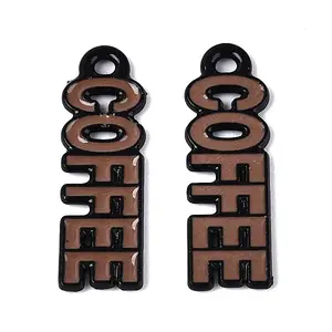 Baking Paint Alloy Enamel Pendants