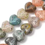 Painted Glass Beads Strands