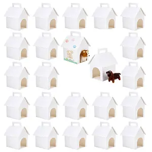 Paper Party Gift Tote Boxes with Window for Pet