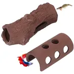 2Pcs 2 Styles Purple Clay Display Decorations