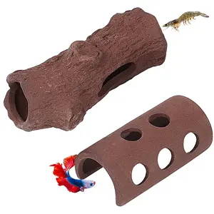 2Pcs 2 Styles Purple Clay Display Decorations