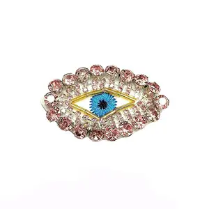 Evil Eye Handicraft Rhinestone Beading Appliques