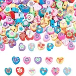 300PCS Handmade Polymer Clay Beads