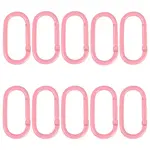 10Pcs Alloy Spring Gate Rings