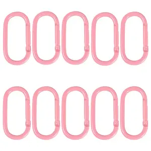 10Pcs Alloy Spring Gate Rings