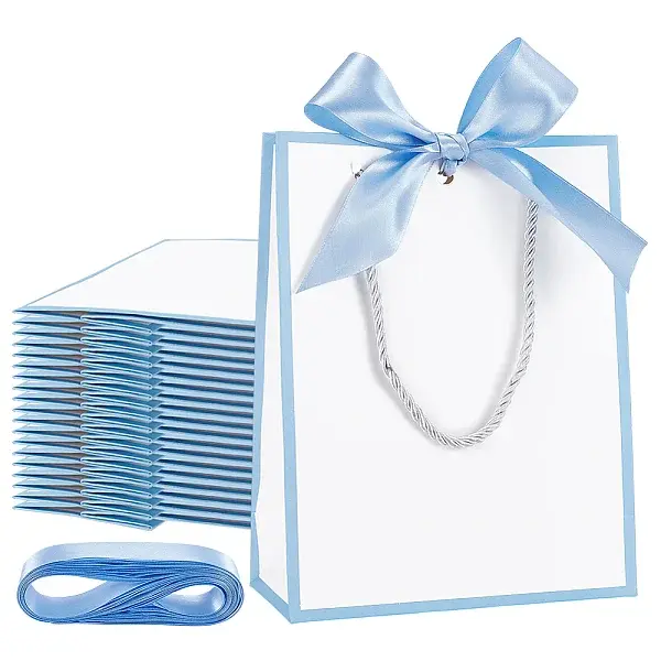 24Pcs Paper Gift Tote Bags