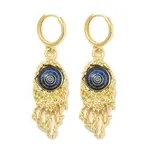 Rack Plating Brass Dangle Earrings for Women