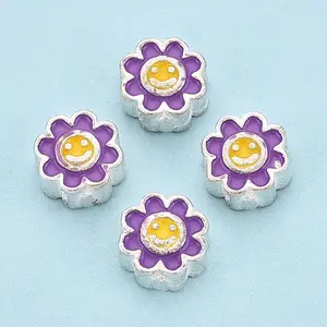 925 Sterling Silver Enamel Beads