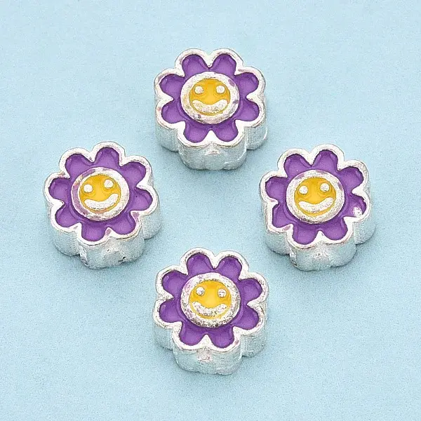 925 Sterling Silver Enamel Beads