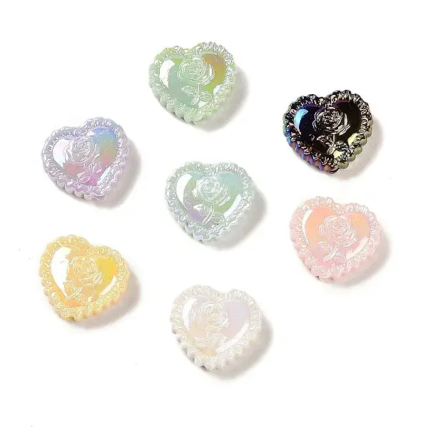 Iridescent Acrylic Beads