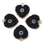 Druzy Resin Pendants