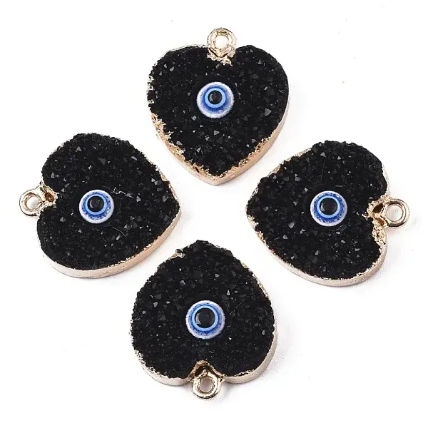 Druzy Resin Pendants